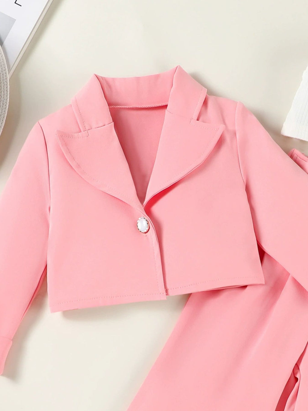 Children's Cami & One Button Blazer & Pants Set