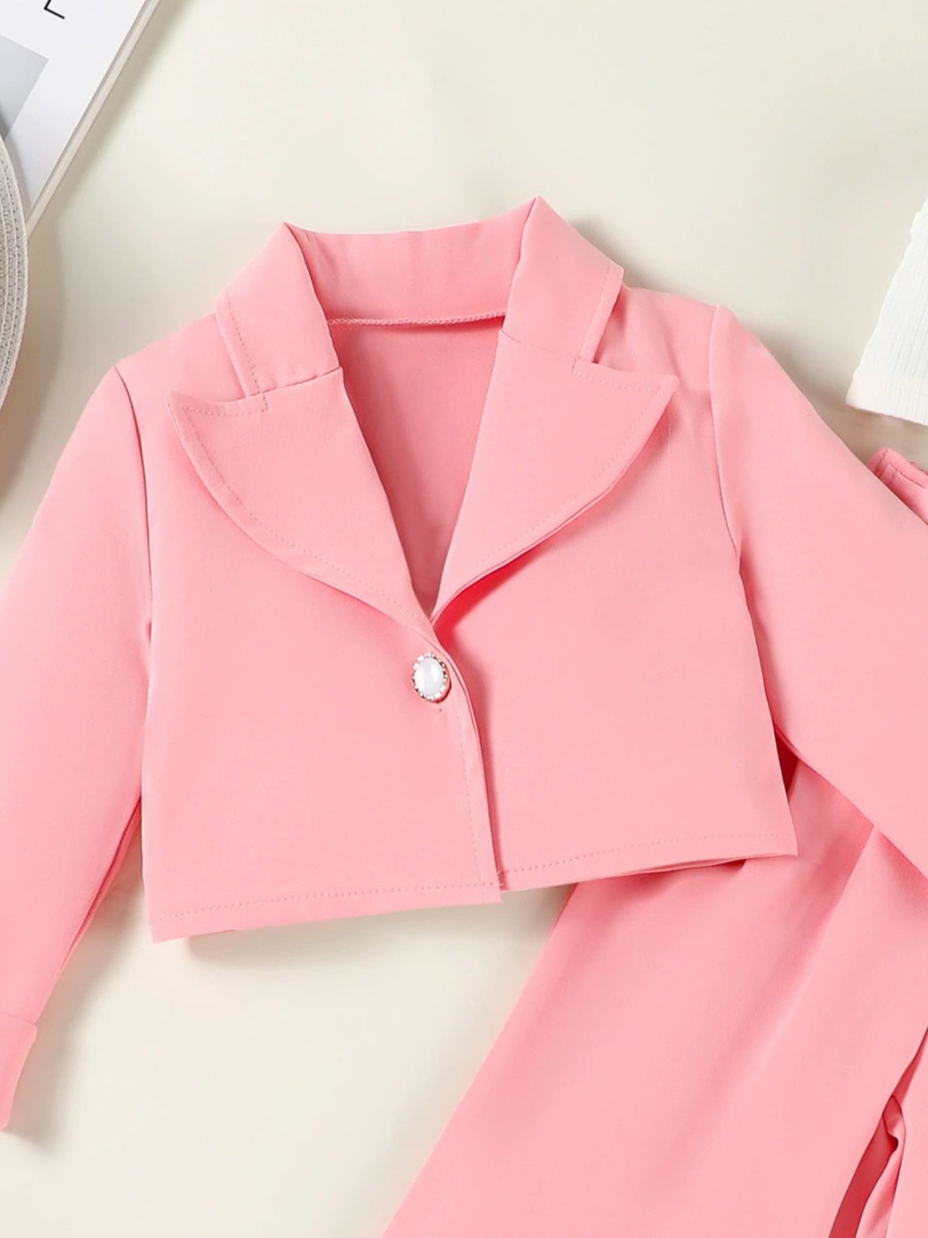 Children's Cami & One Button Blazer & Pants Set