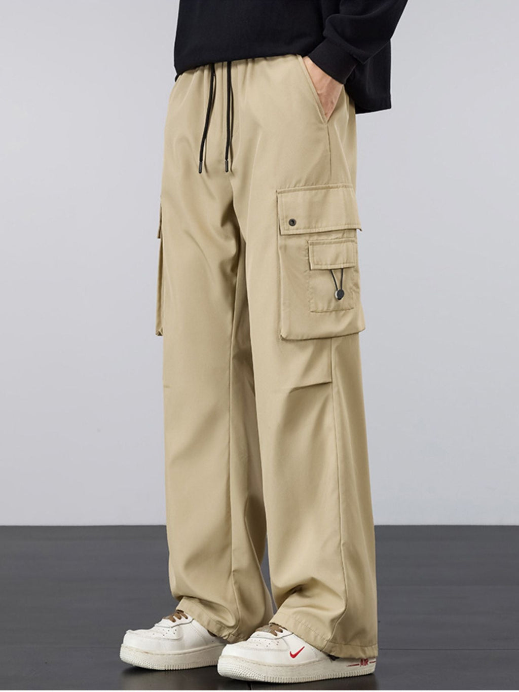 Men's Plus Size Loose Fit Cargo Pants