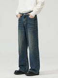 Men's Full Size Wide-Leg Jeans Plus Size