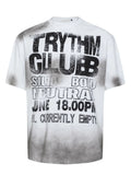 Men's Letter Graphic Round Neck Oversized T-Shirt