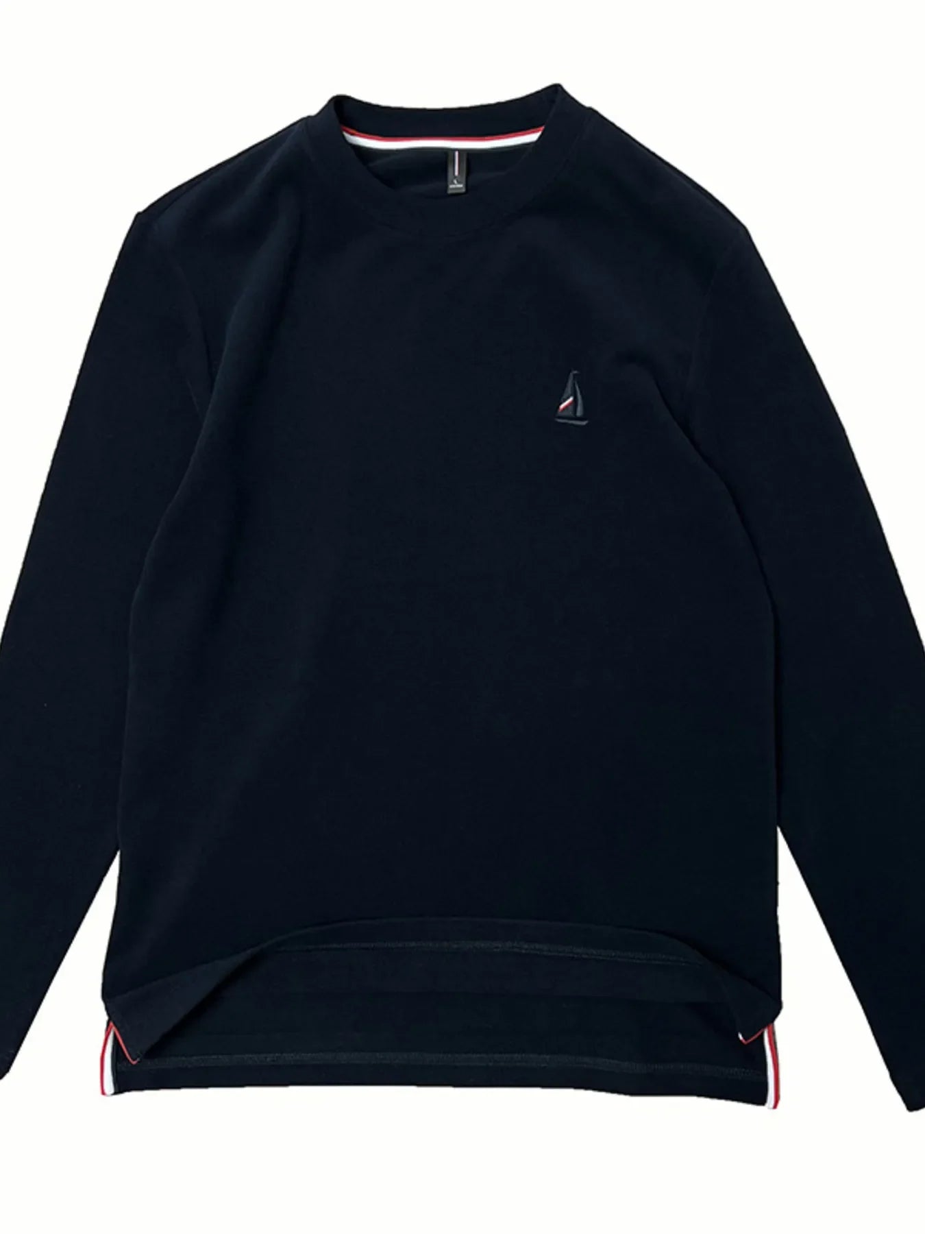 Men's Plus Size Round Neck Long Sleeve T-Shirt