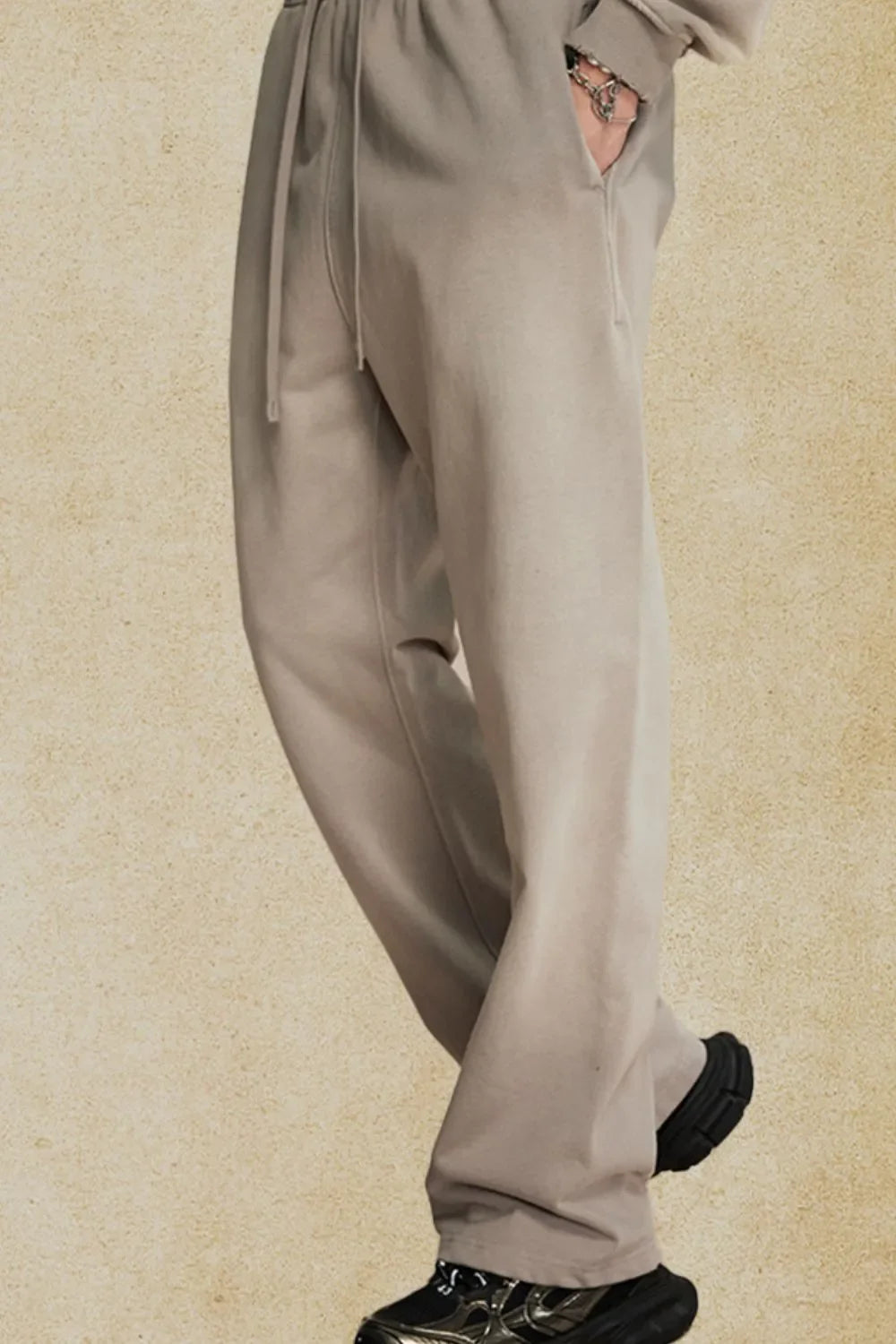Men's Drawstring Baggy Pants