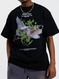 Men's Dove Graphic Oversized T-Shirt