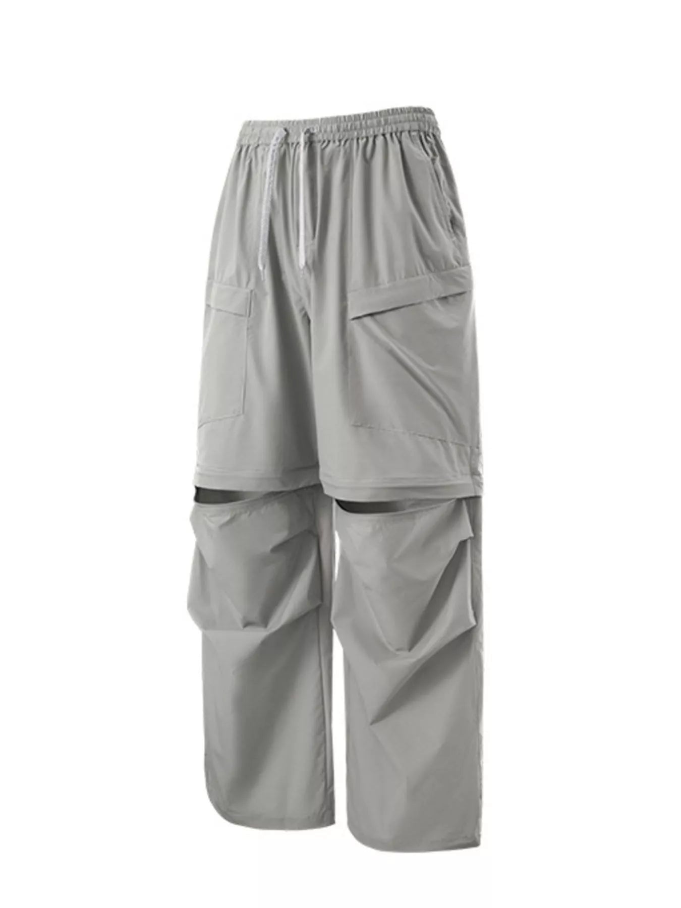Men's Cargo Pants with Drawstring Waist