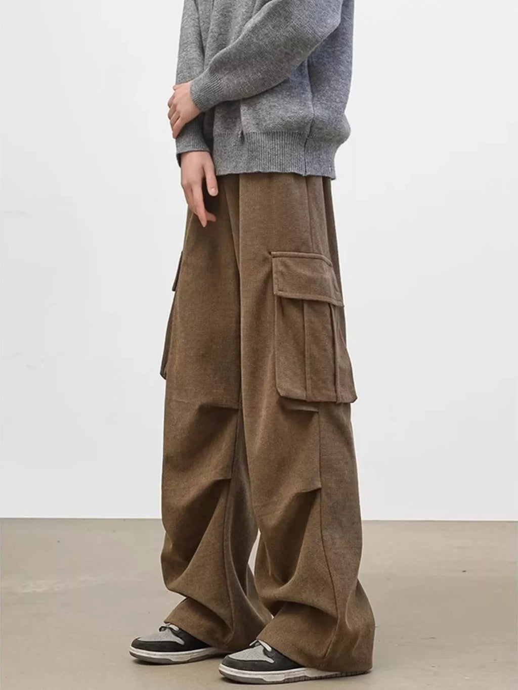 Men's Plus Size Loose Fit Cargo Pants