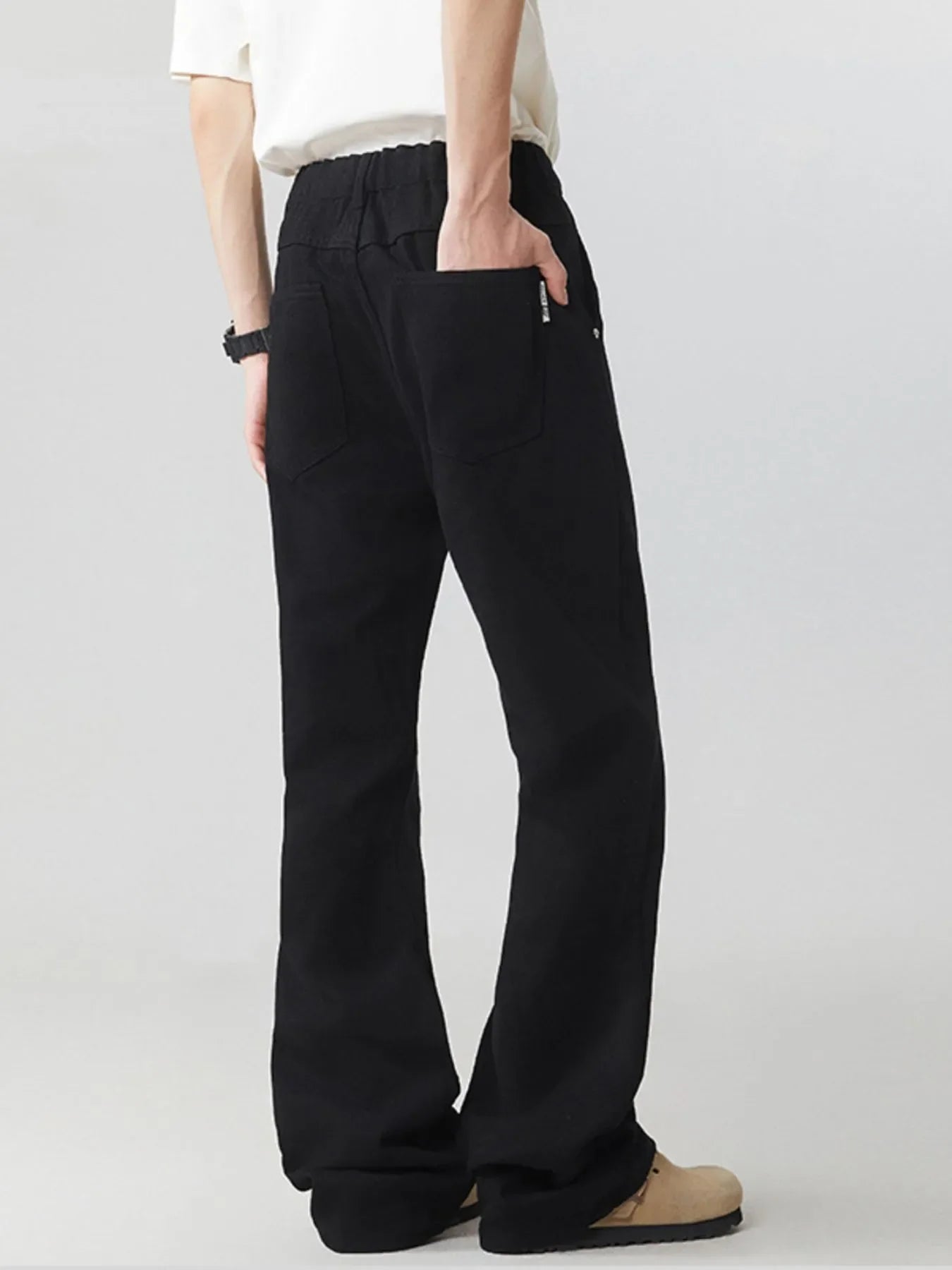 Men's Full Size Round Neck Short Sleeve Jeans Plus Size