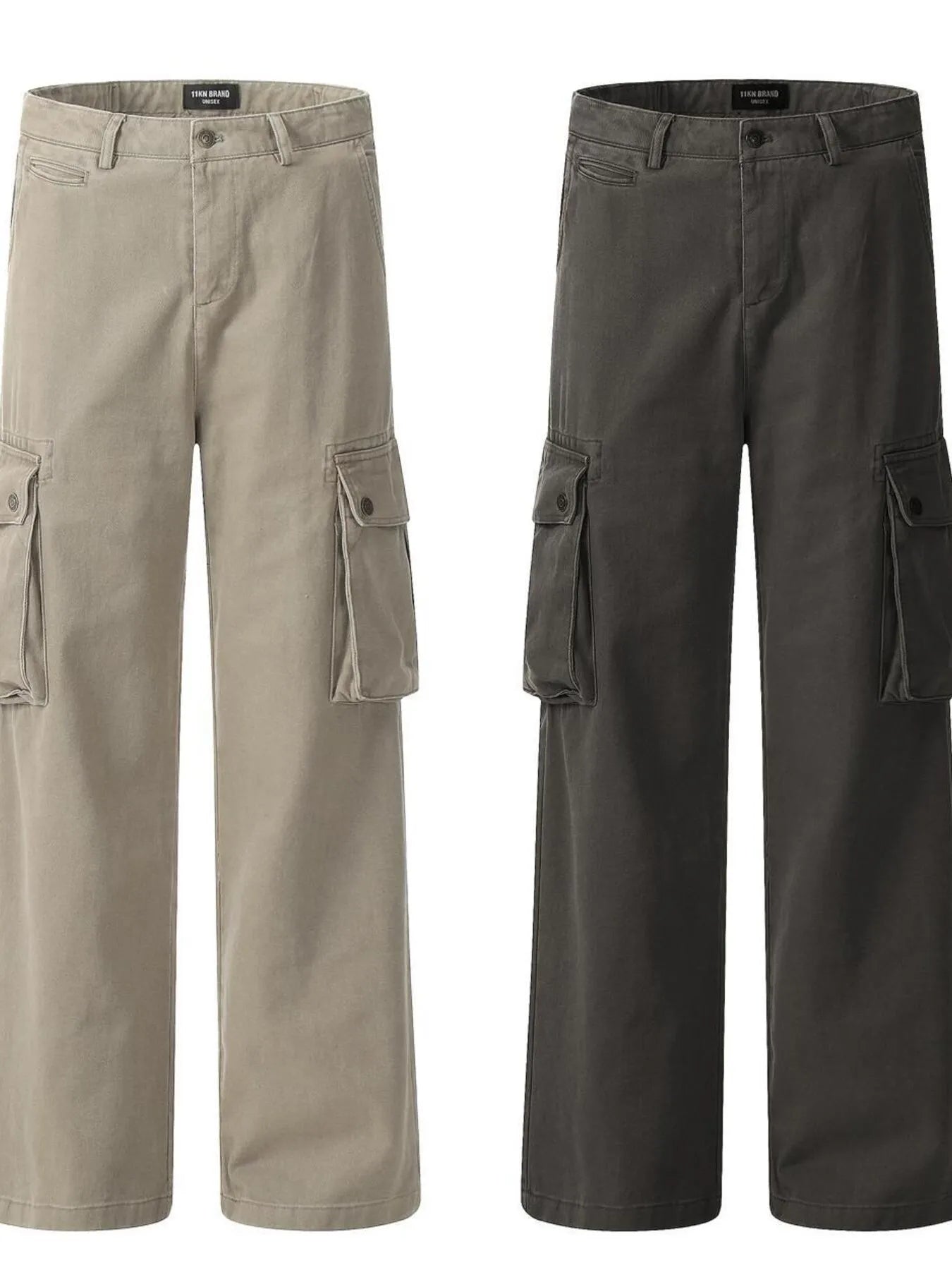 Men's Wide Leg Cargo Pants