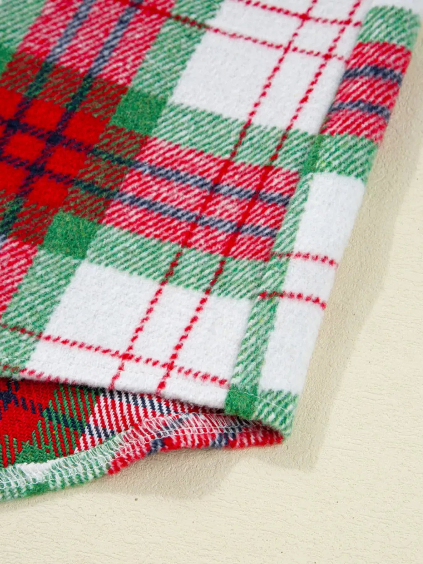 Plaid Button-Down Long Sleeve Shacket