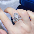 5 Carat Moissanite 925 Sterling Silver Ring