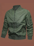 Men's Plus Size Classic Lightweight Bomber Jacket