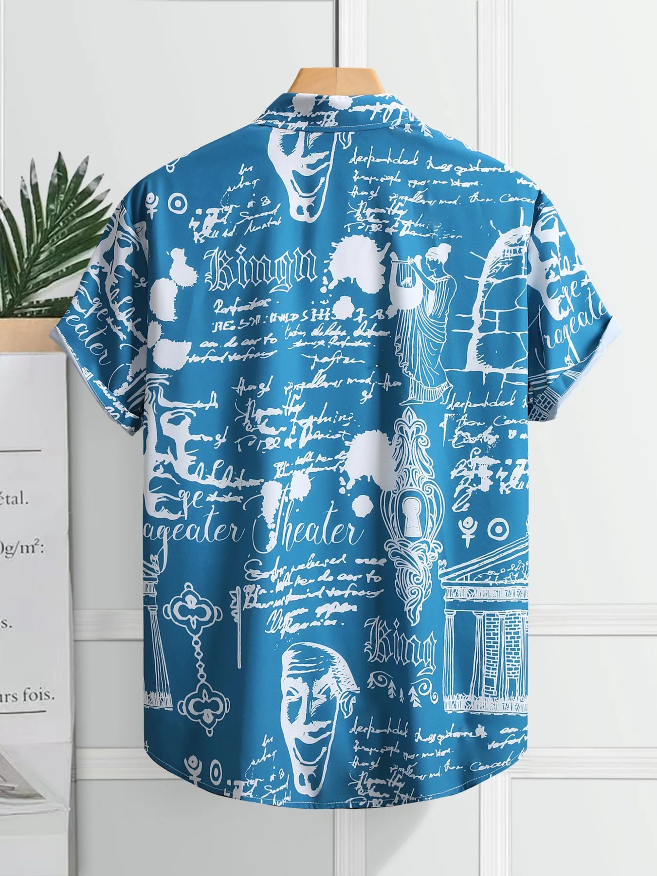 Men's Printed Short Sleeve Shirt