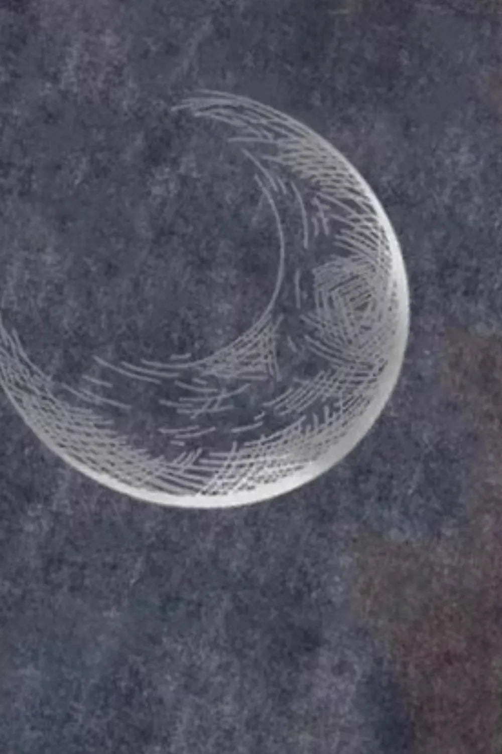 Men's Full Size Vintage Washed Moon Graphic T-Shirt Plus Size