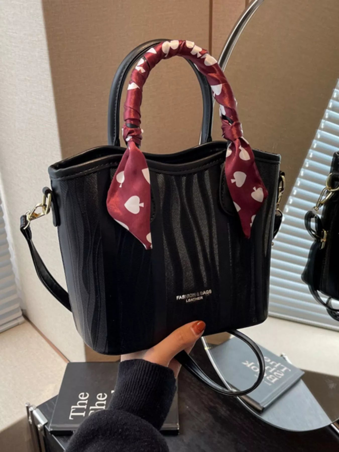 Top Handle Crossbody Bag