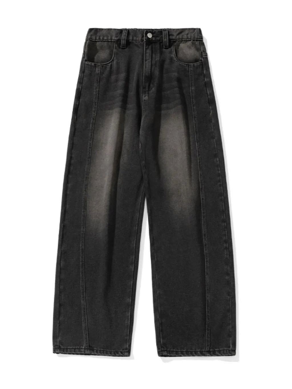 Men's Plus Size Wide Leg Jeans