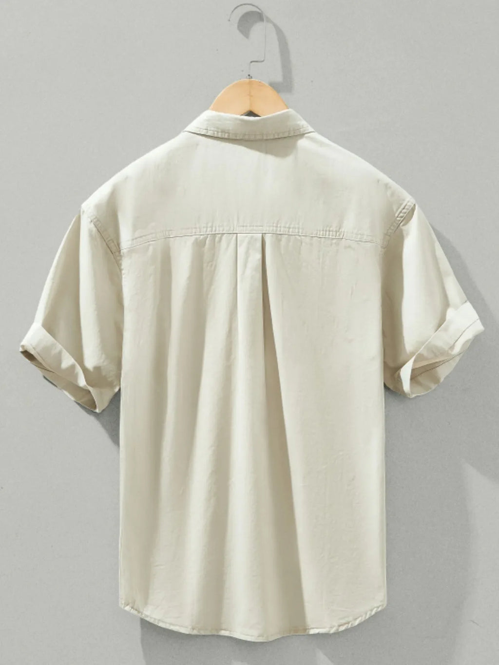 Men's Plus Size Button Up Long Sleeve Shirt
