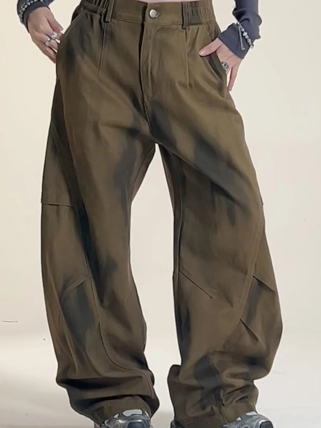 Men's Wide Leg Casual Pants