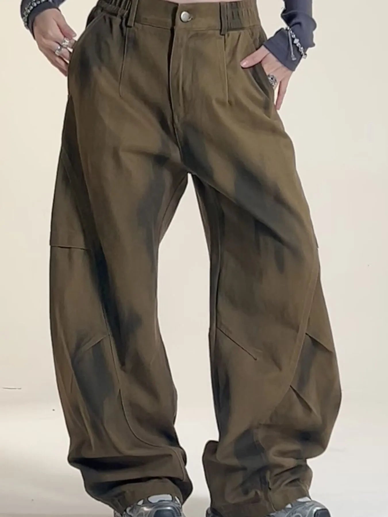 Men's Wide Leg Casual Pants