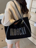 Casual Letter Shoulder Bag