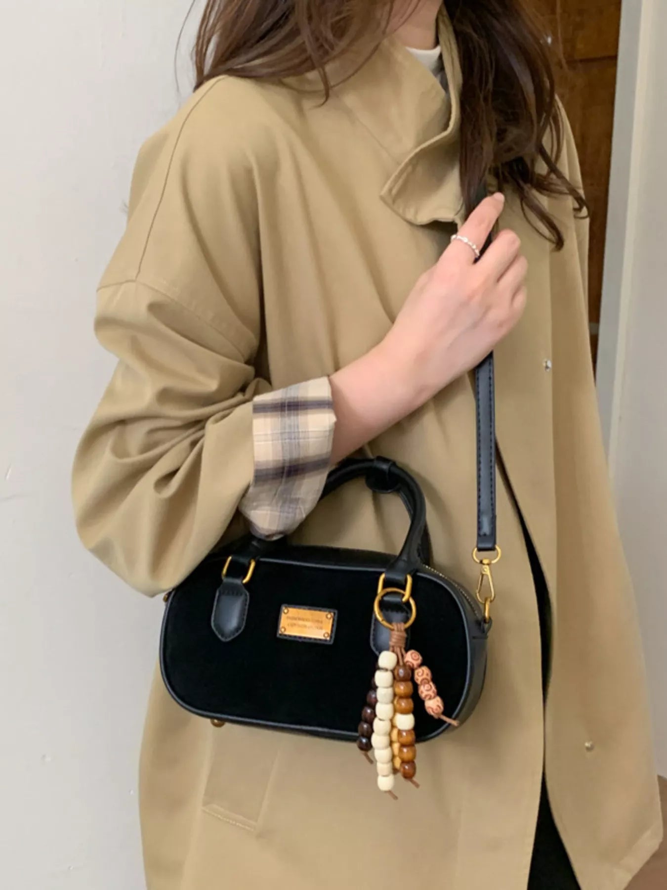Top Handle Crossbody Bag