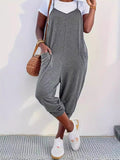 Casual Loose Fit Spaghetti Strap Jumpsuit