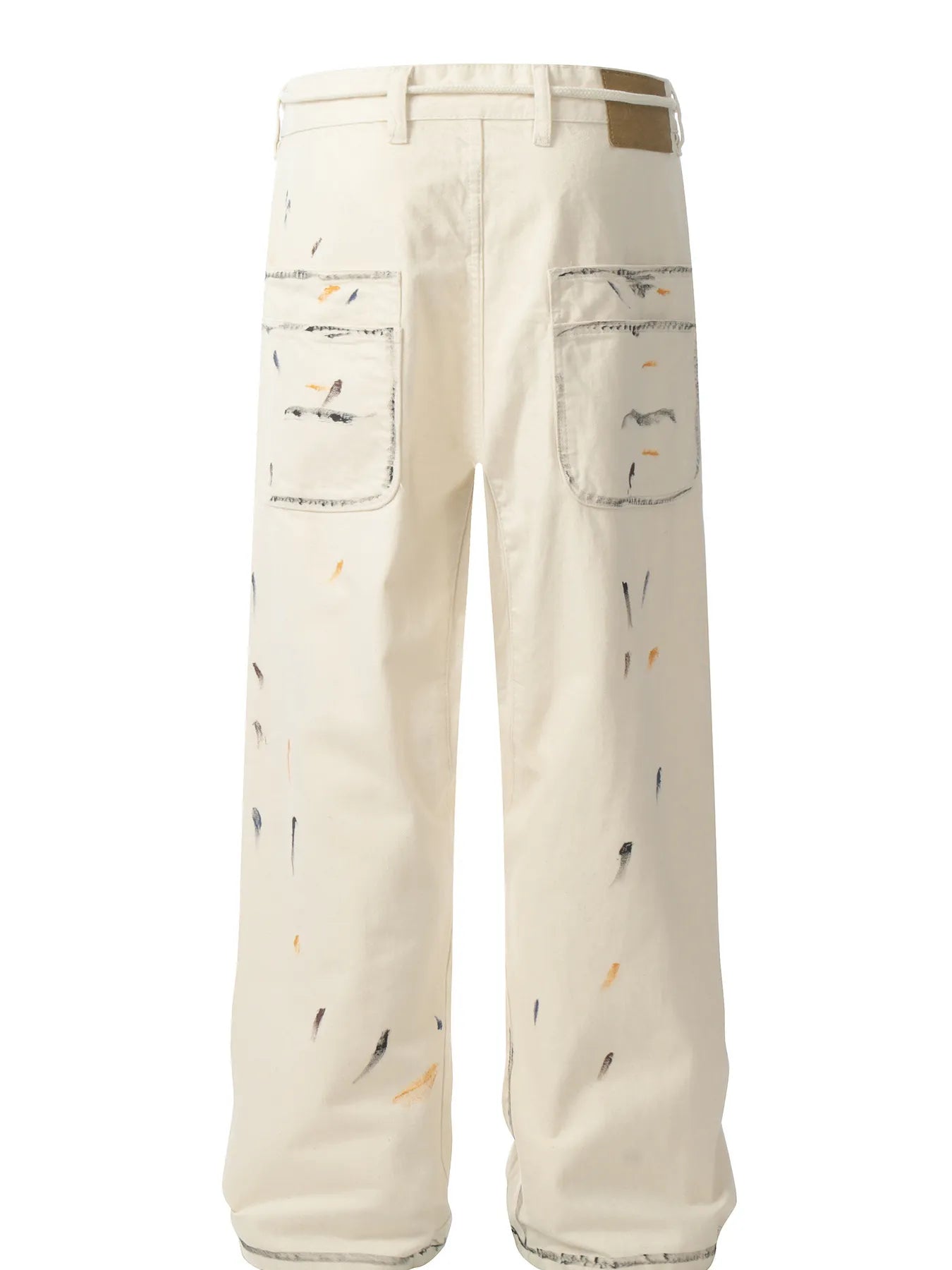 Men's Relaxed Fit Wide Leg Jeans