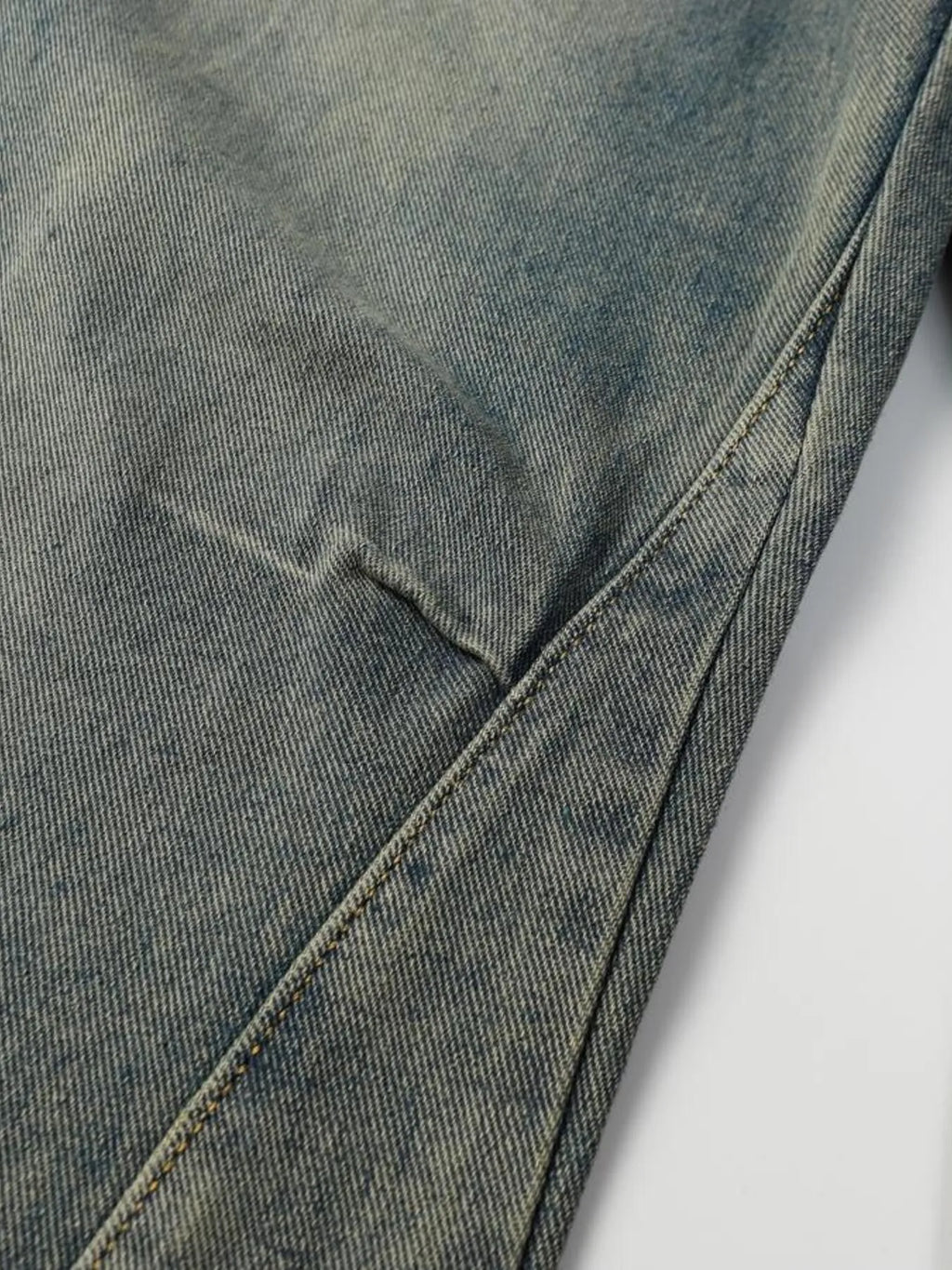 Men's High Waist Wide Leg Jeans