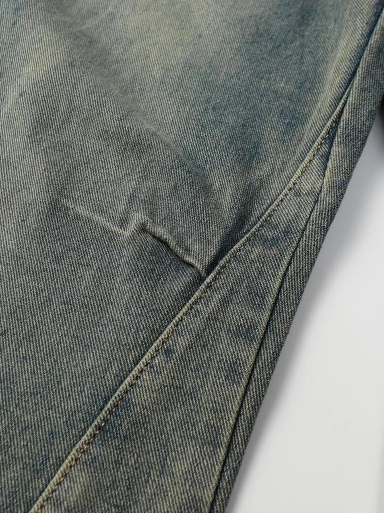 Men's High Waist Wide Leg Jeans