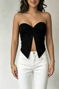 Twist Front Tube Top