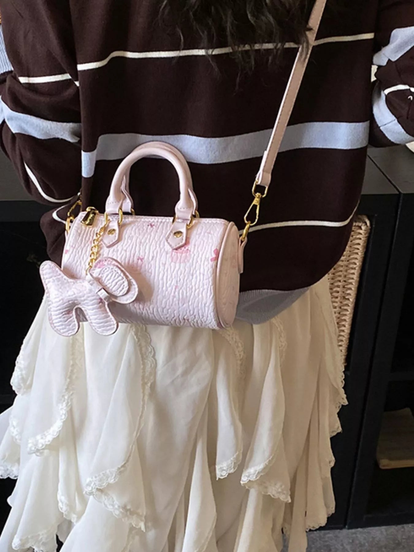 Barrel Crossbody Bag