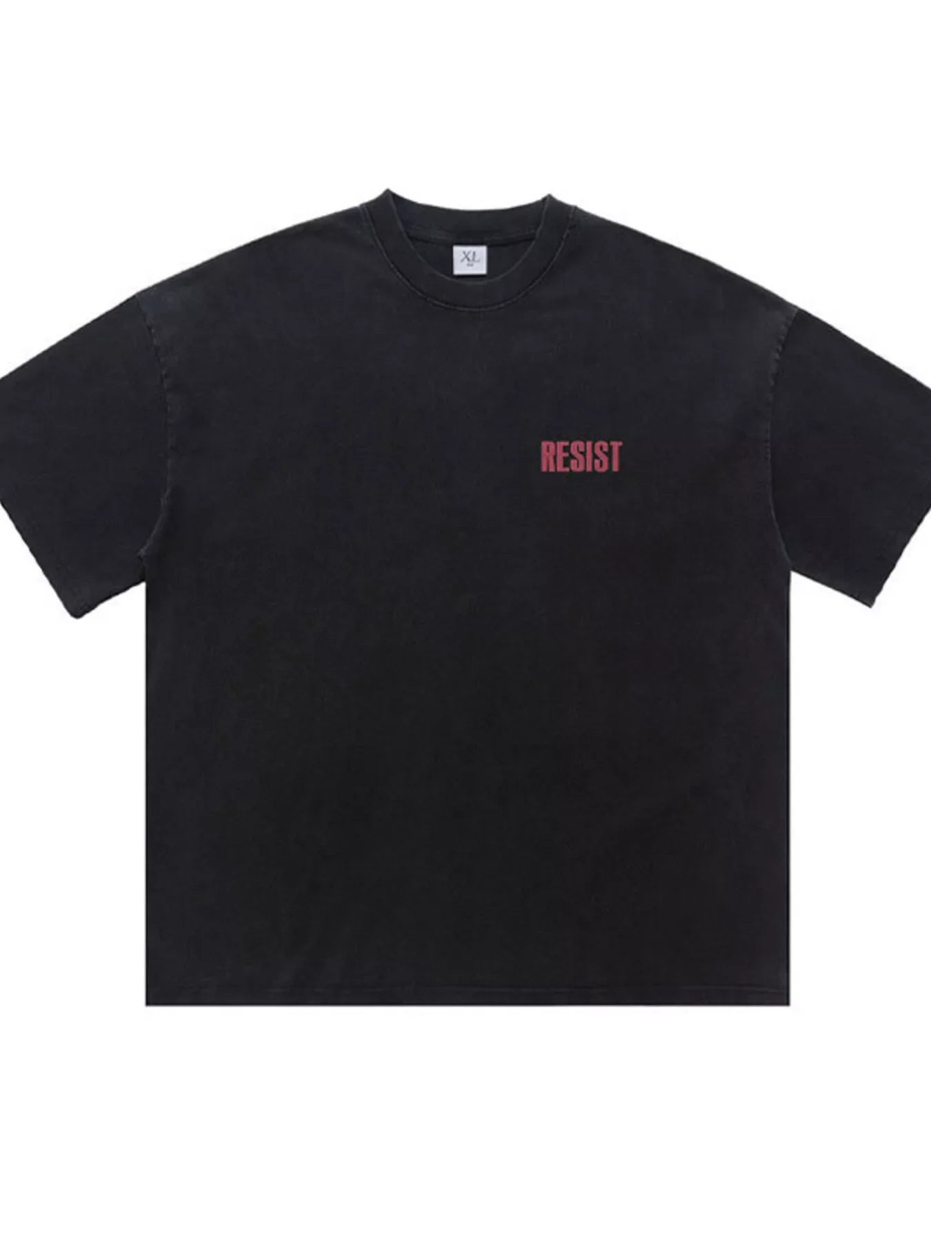 Men's Vintage Graphic Back Round Neck T-Shirt