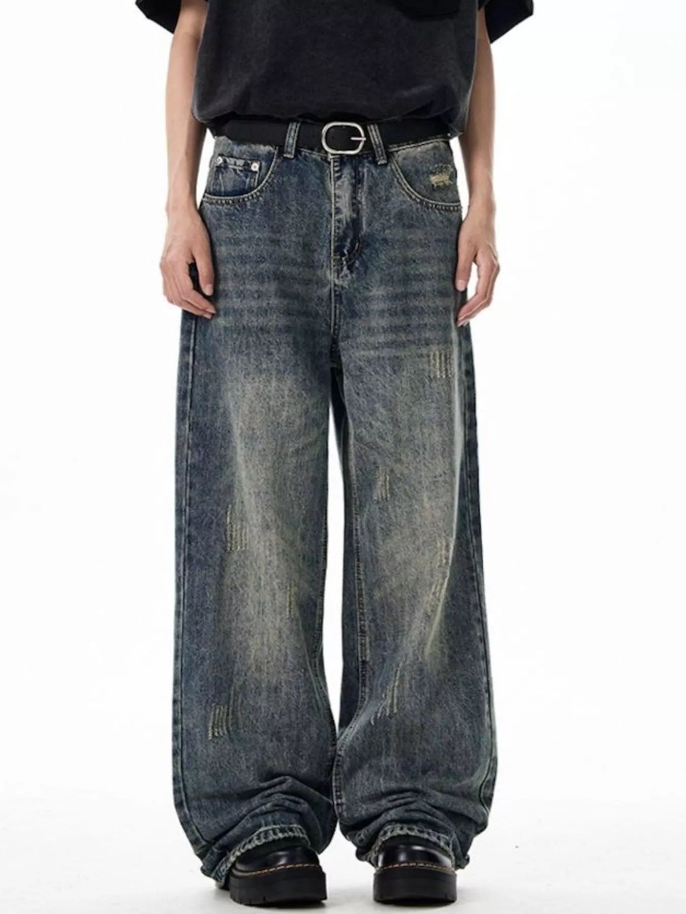 Men's Wide Leg Jeans