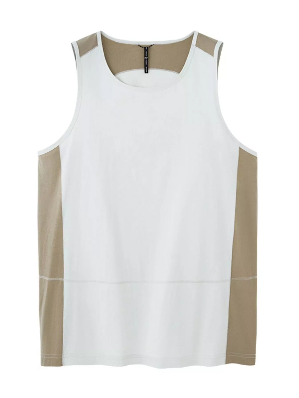 Men's Color Block Round Neck Tank