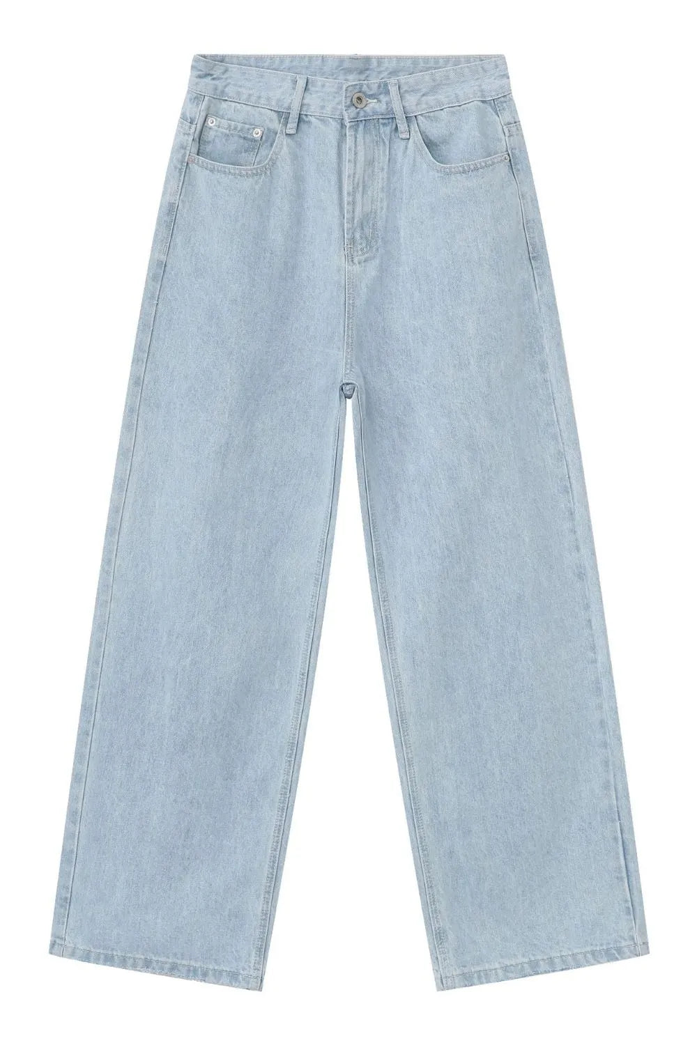 Men's Loose Fit Jeans with Pockets
