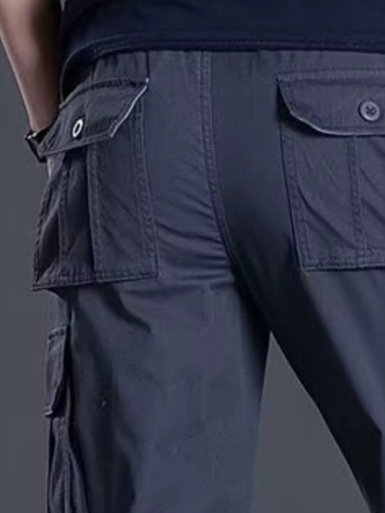 Men's Plus Size Relaxed Fit Cargo Pants