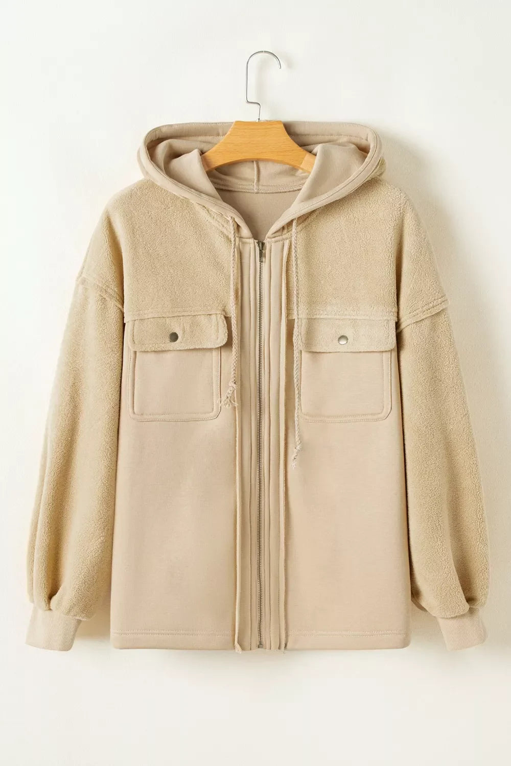 Casual Zip Up Jacket with Pockets