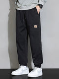 Men's Plus Size Drawstring Loose Fit Pants
