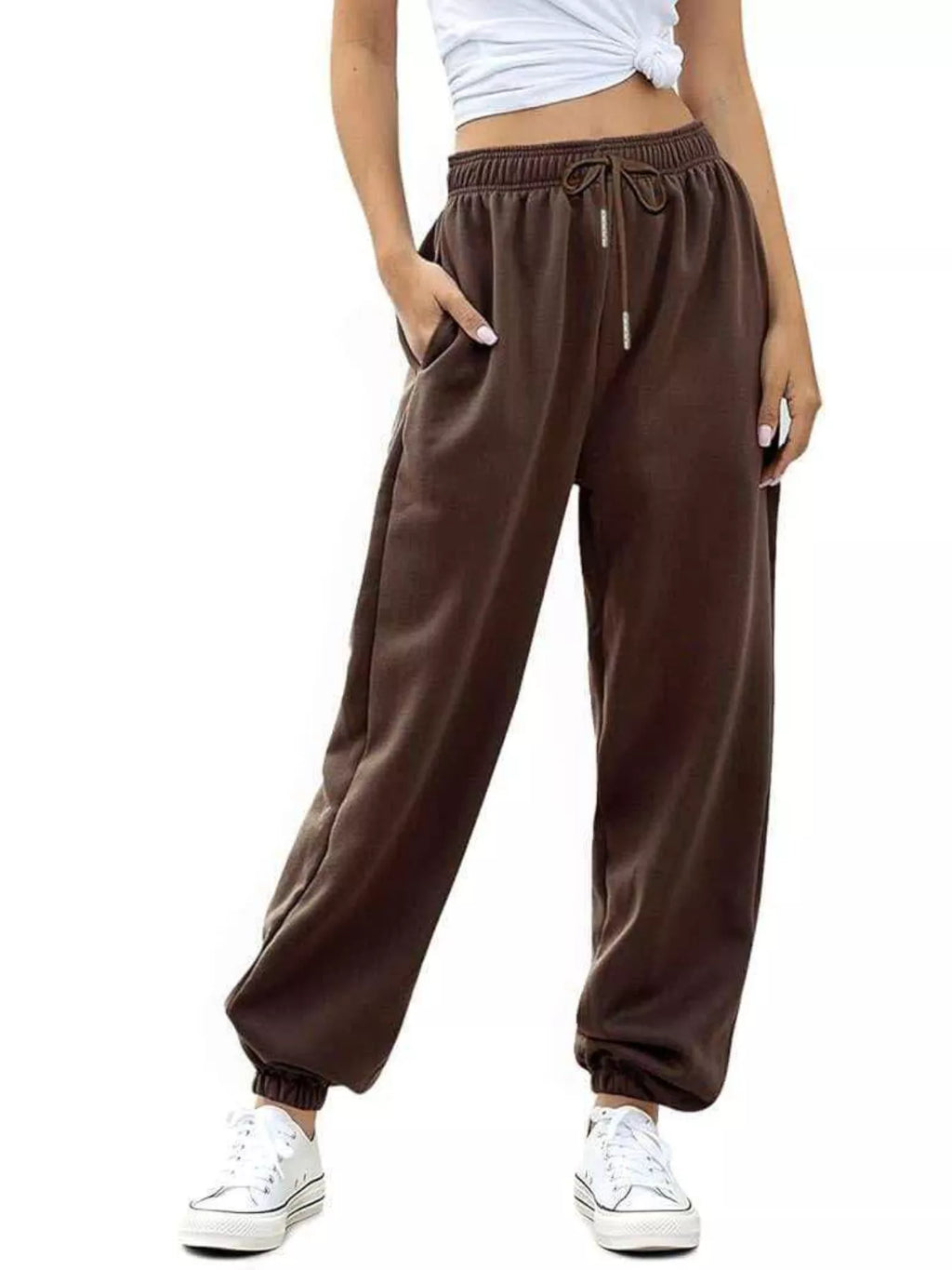Loose Fit Drawstring Joggers