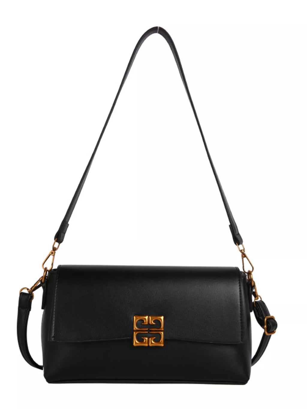 Leather Flap Crossbody Bag