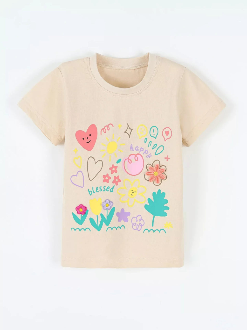 Children's Graphic Short Sleeve T-Shirt