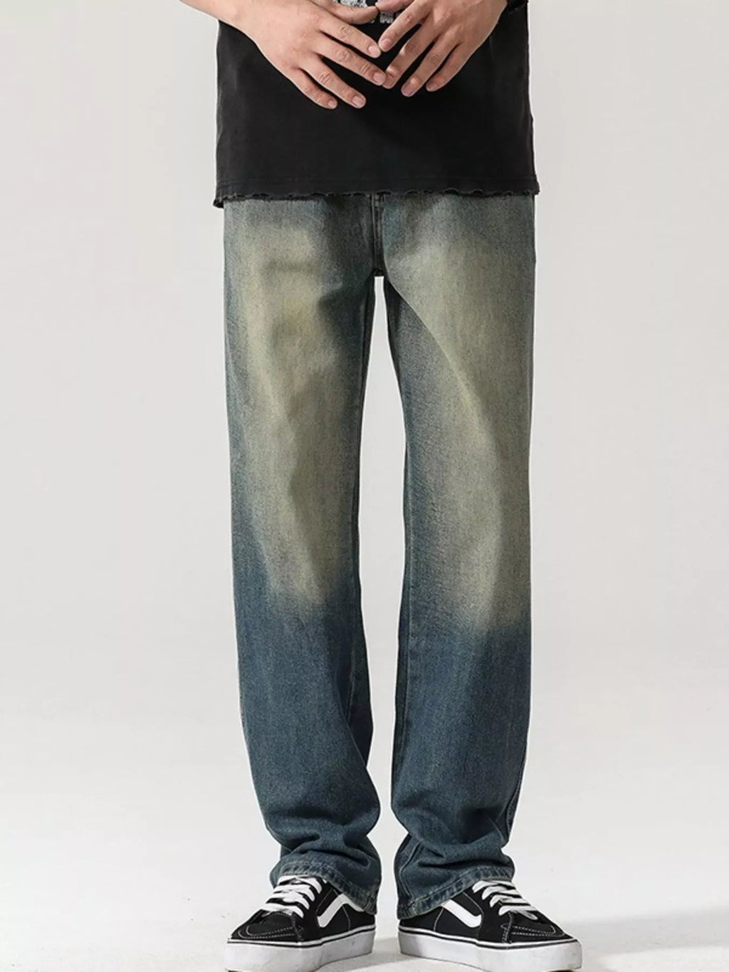 Men's Wide Leg Jeans