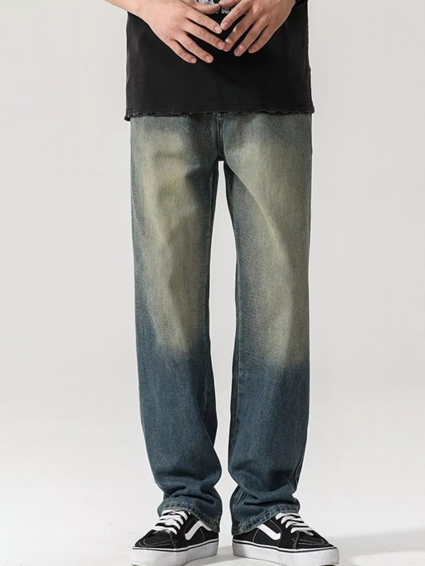 Men's Wide Leg Jeans