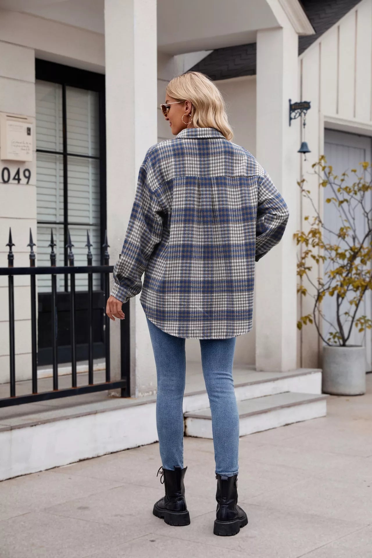 Casual Plaid Long Sleeve Shirt