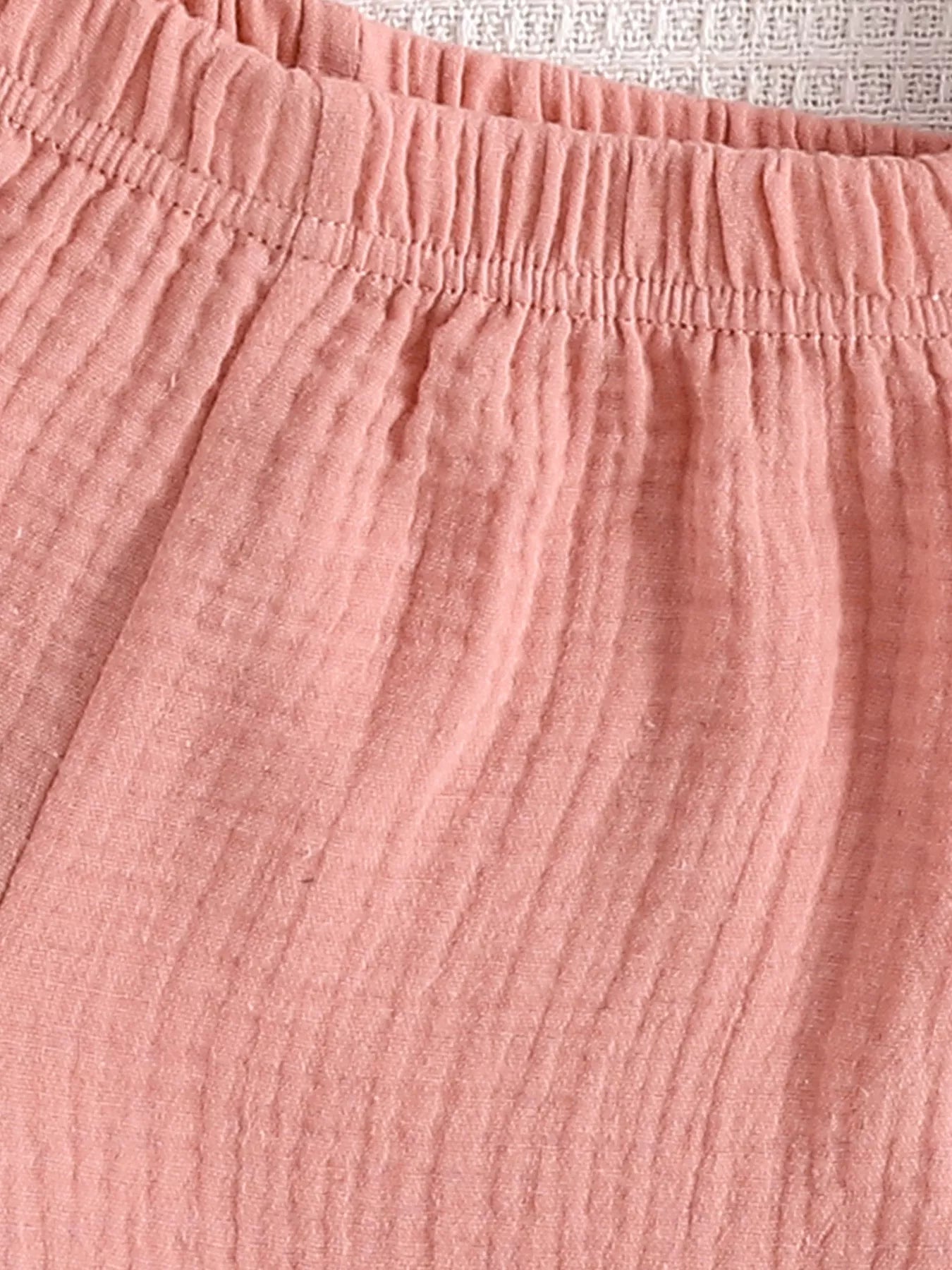 Children's Textured Cami and Shorts Set