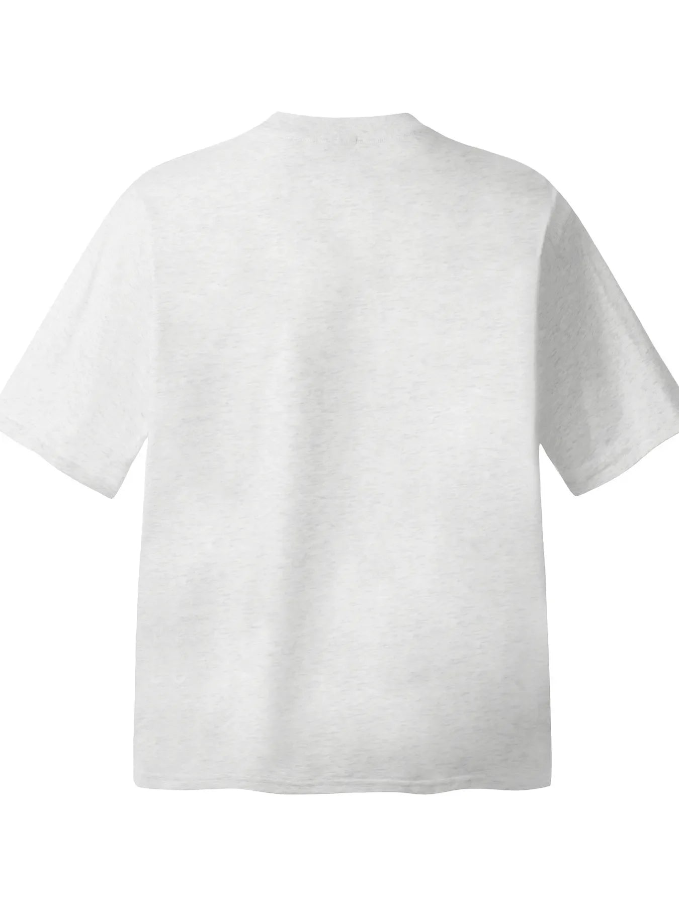 Men's Letter Round Neck Short Sleeve T-Shirt