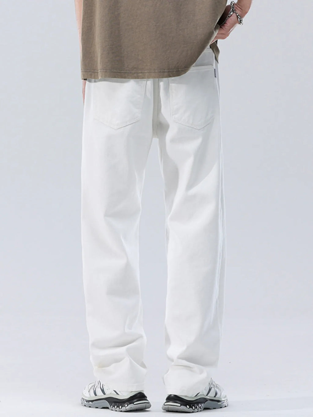 Men's Full Size Wide Leg Jeans Plus Size