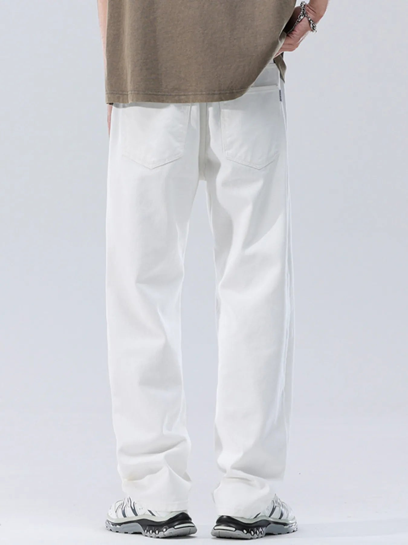 Men's Full Size Wide Leg Jeans Plus Size
