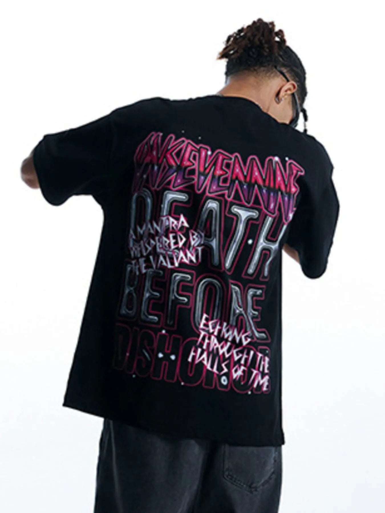 Men's Short Sleeve Graphic Oversized T-Shirt
