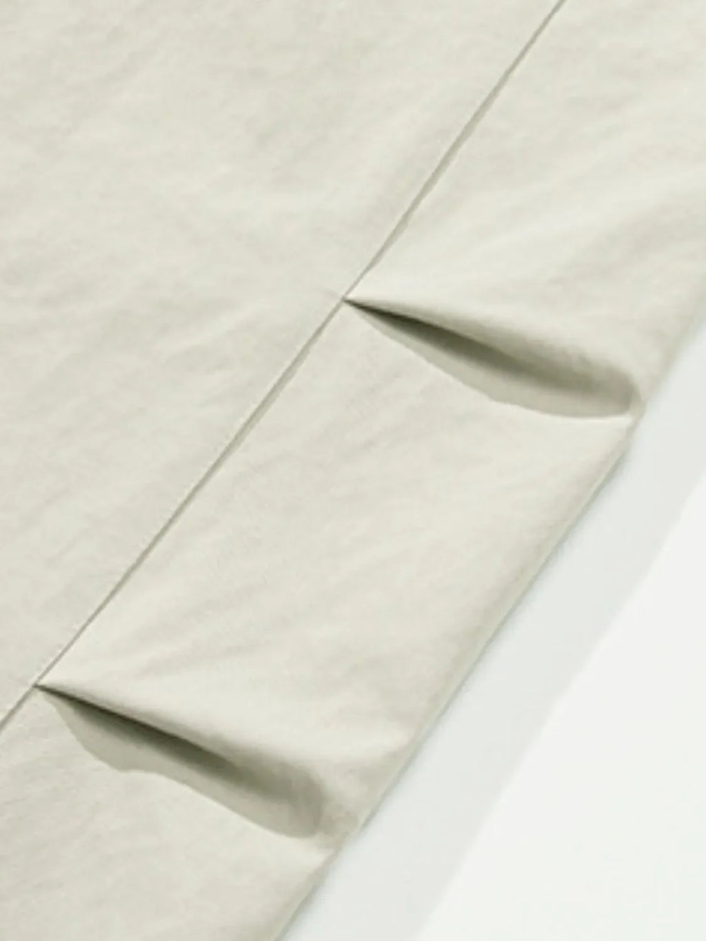 Men's Side Ruched Wide Leg Pants