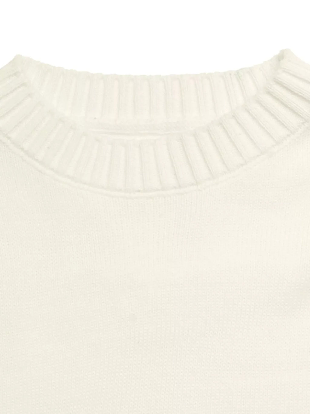 Bow Graphic Round Neck Sweater